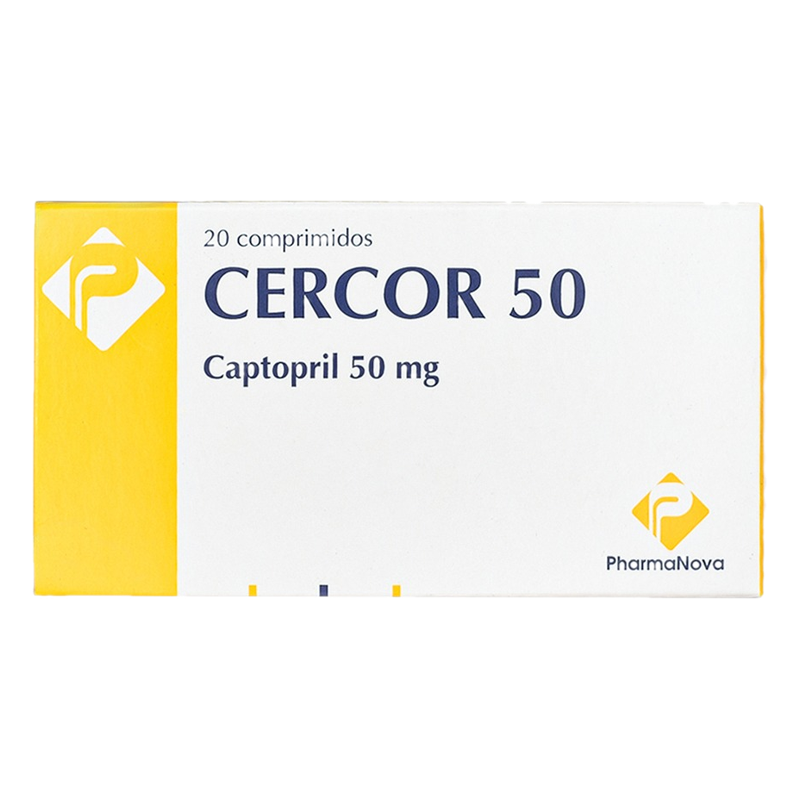 Cercor 50 Mg X 20 Comprimidos