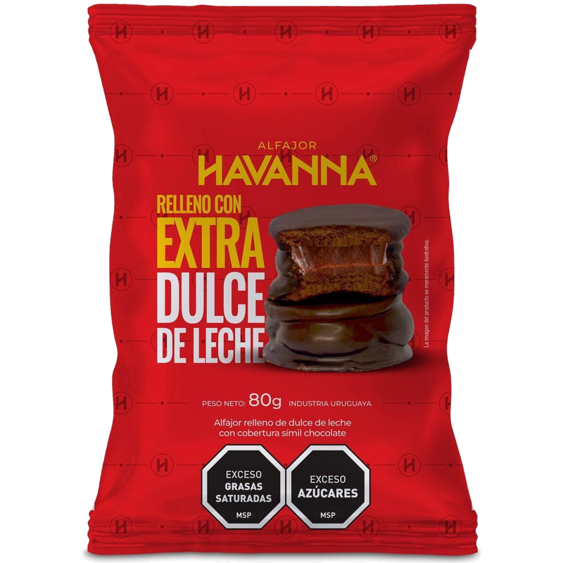 Alfajor De Chocolate Havana 80 G