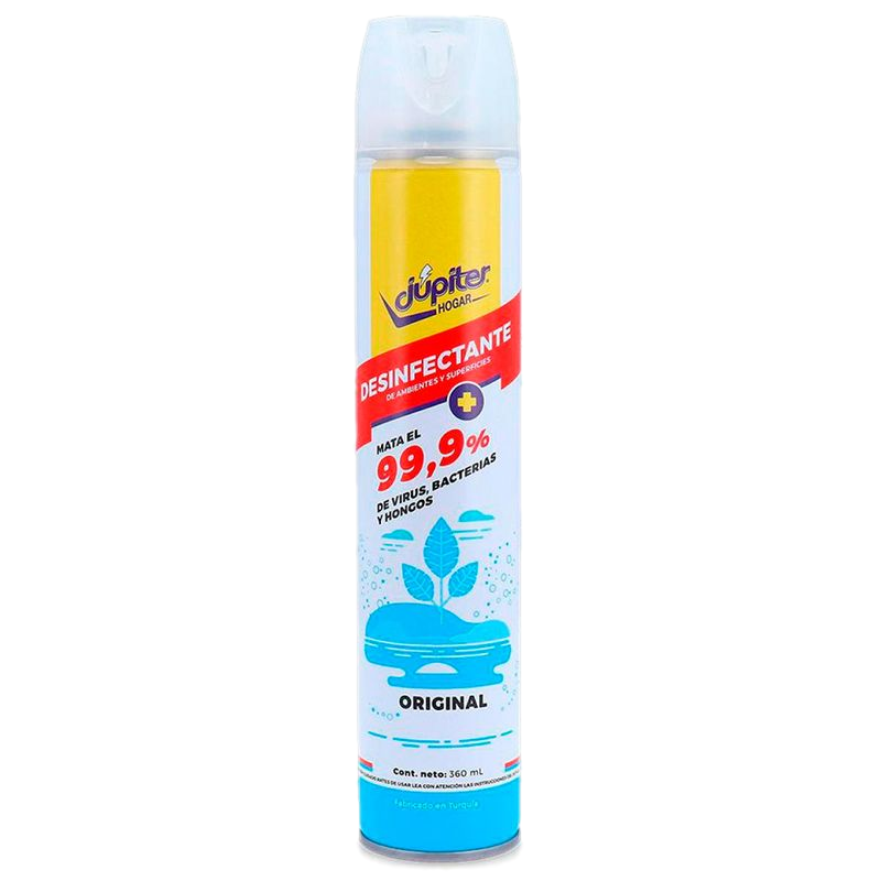 Desinfectante En Aerosol Jupiter Original 360 Ml
