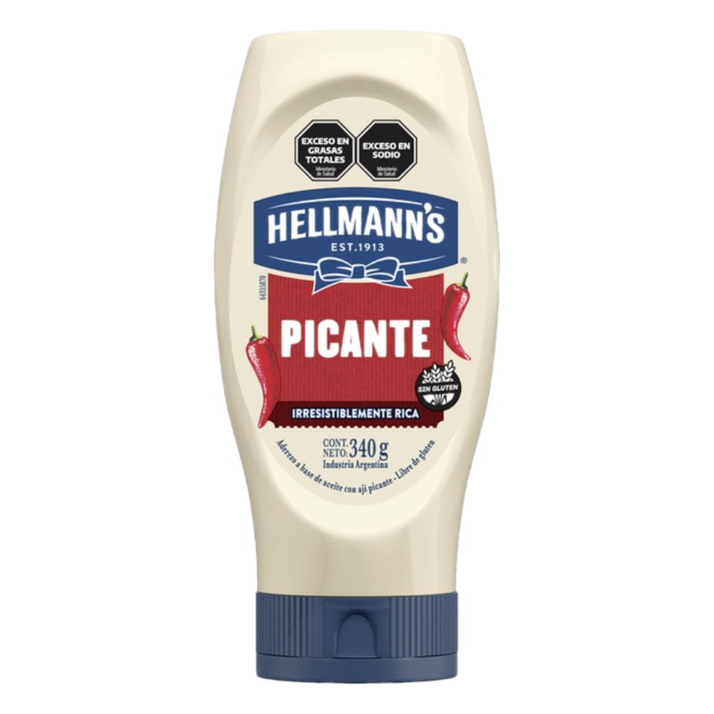 Mayonesa Hellmann's Picante 340 G