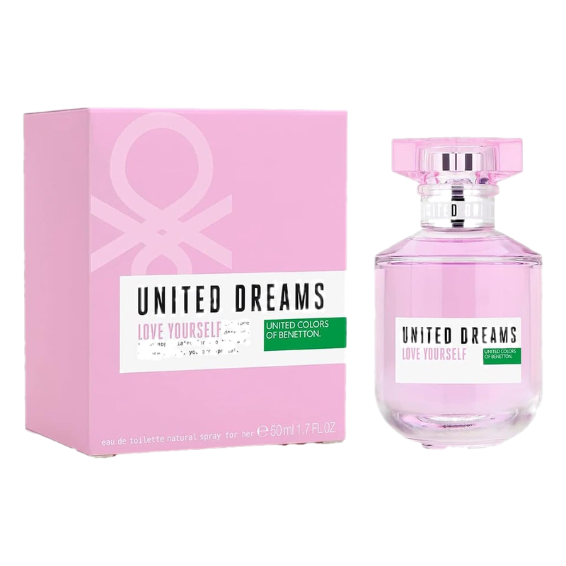 Perfume Benetton Love Yourself For Her Edt 50 Ml