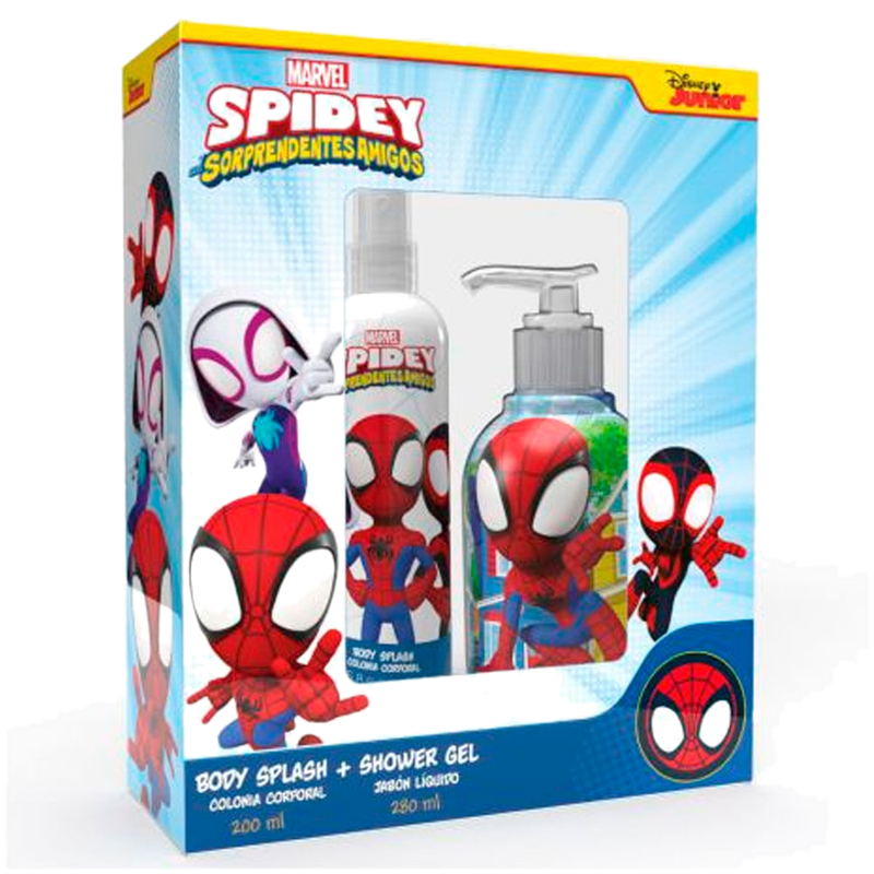 Estuche Infant Spiderman /toy St B.splas +showe 200 Ml
