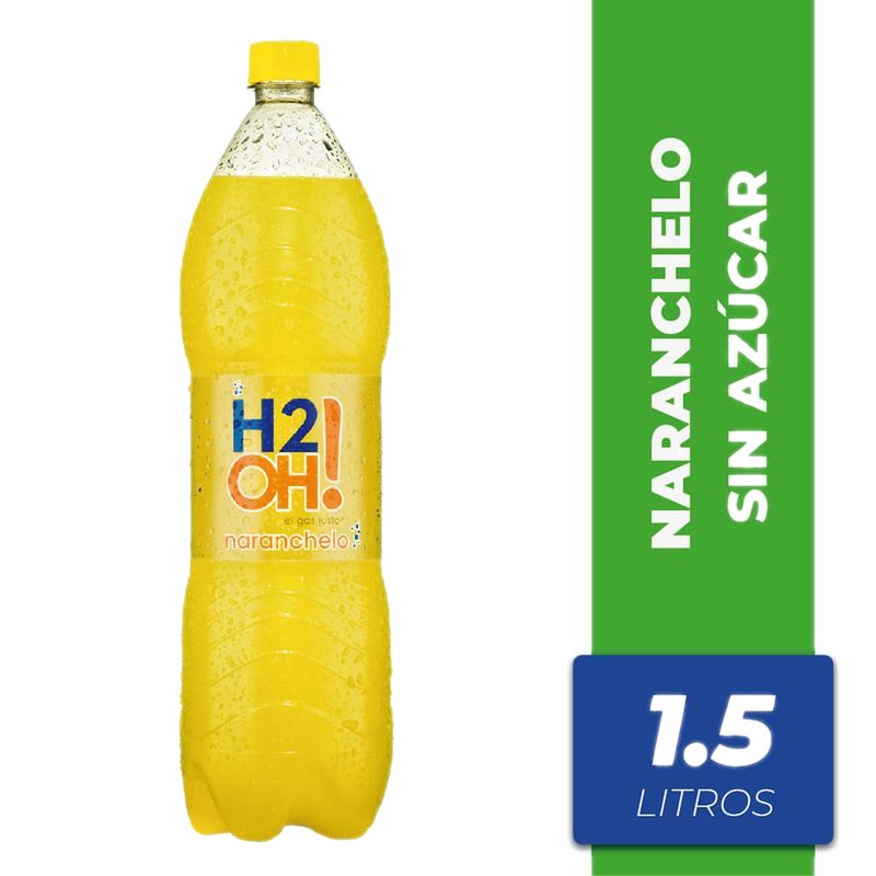Agua H2oh Naranchello 1.5 L