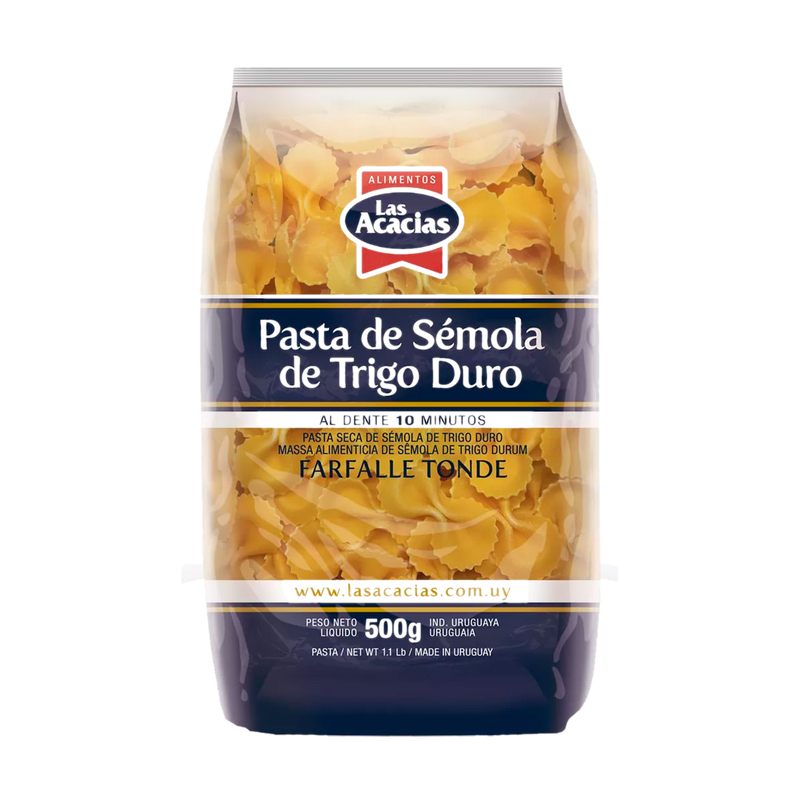 Fideos Las Acacias Semola Moña 500 G