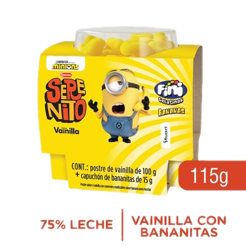 Postre Serenito 115 G C/bananitas