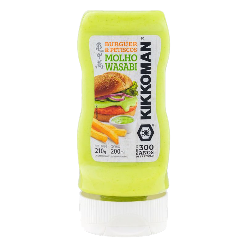 Salsa Mayonesa Wasabi Kikkoman 210 G