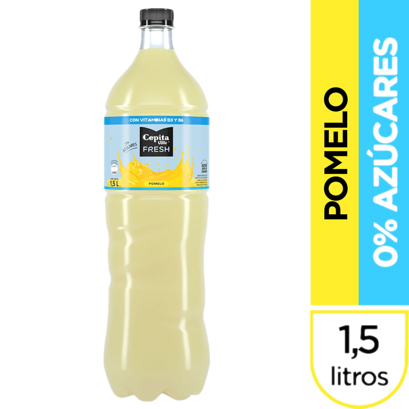 Jugo Cepita Fresh Pomelo Sin Azúcar 1.5 L