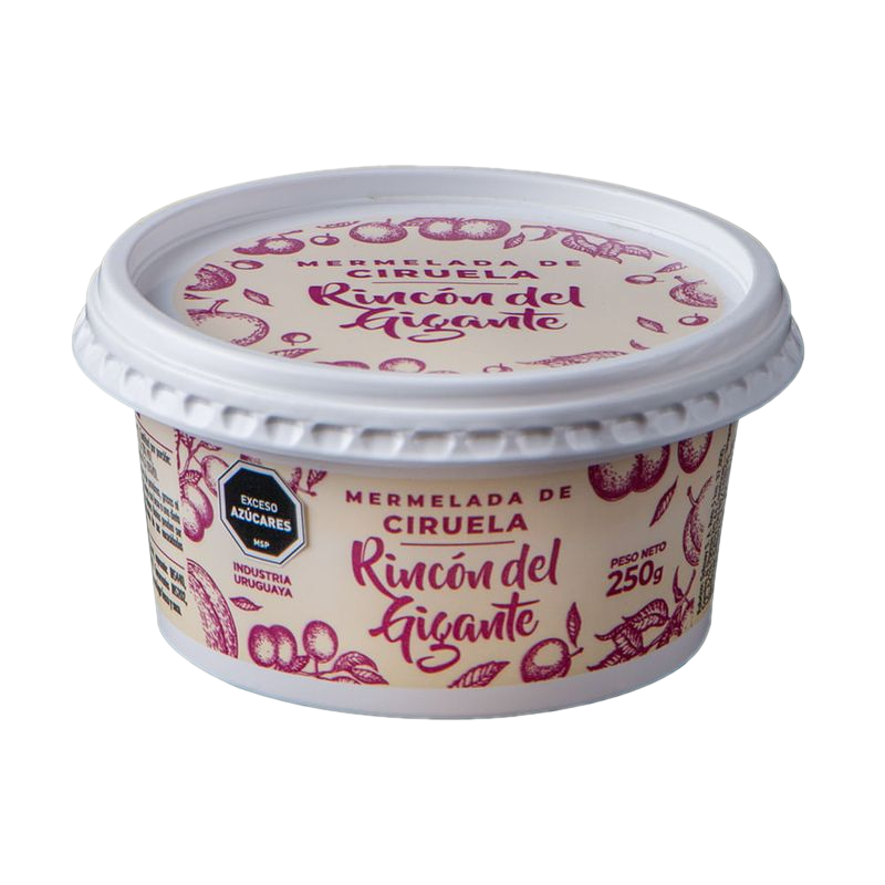 Mermelada De Ciruela Rincon Del Gigante 250 G
