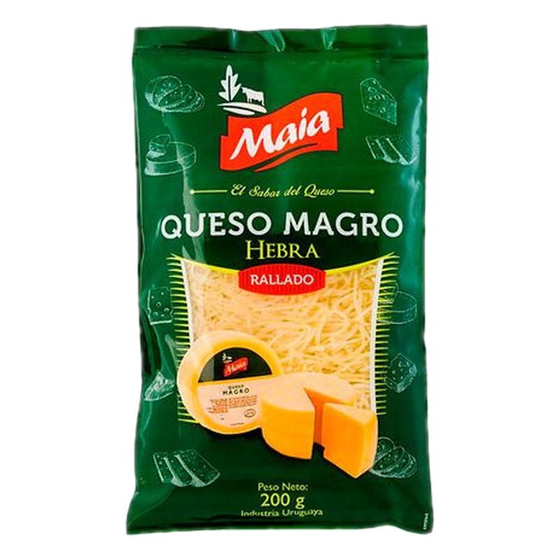 Queso Rallado Magro Maia 200 G