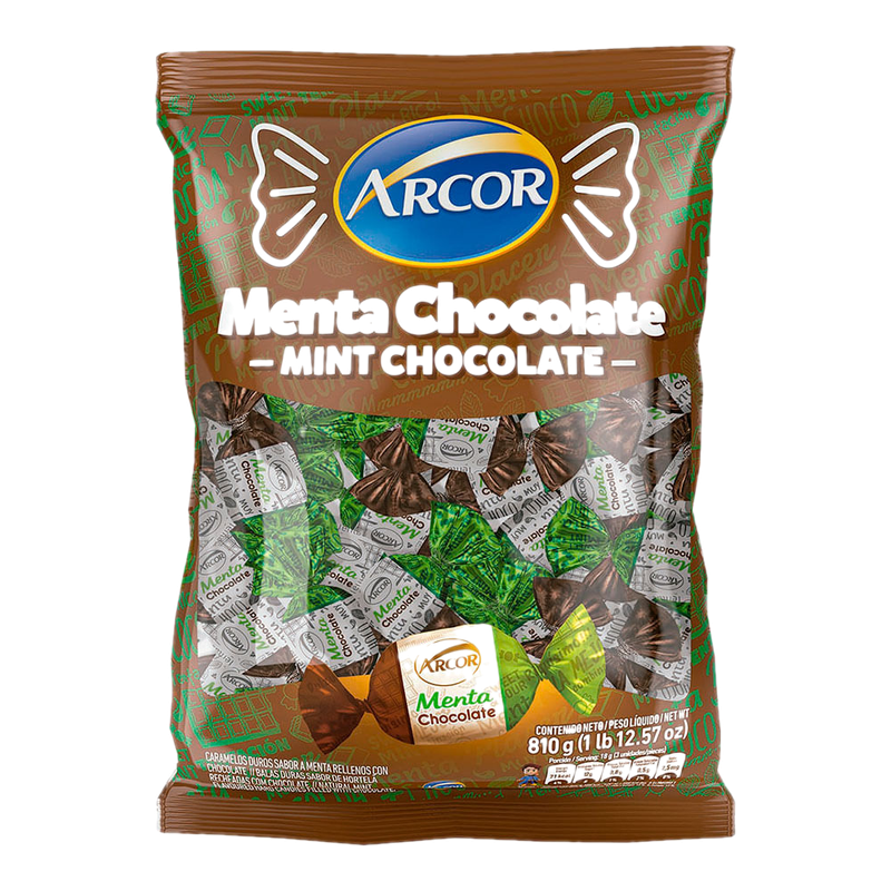 Caramelos Arcor Menta Y Chocolate 715 G
