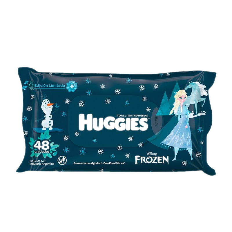 Toalla Húmeda Huggies Frozen 48 Unidades