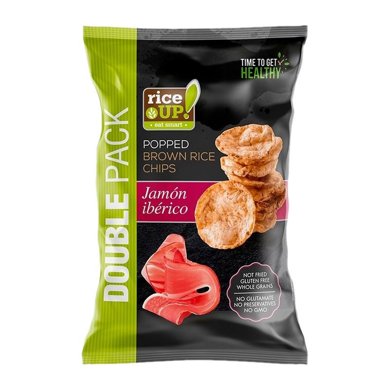 Chips De Arroz Sabor Jamón Up 120 G