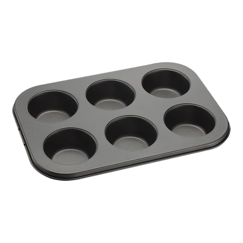 Molde Muffin X 6 Antiadherente 26.5x18x3cm Selecta