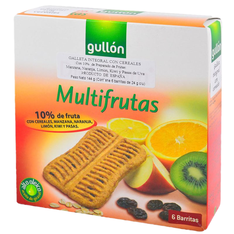 Galletitas Gullón Diet Fibra Multifruta 144 G