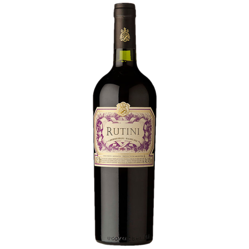 Vino Tinto Cabernet Franc Malbec Rutini 750 Ml