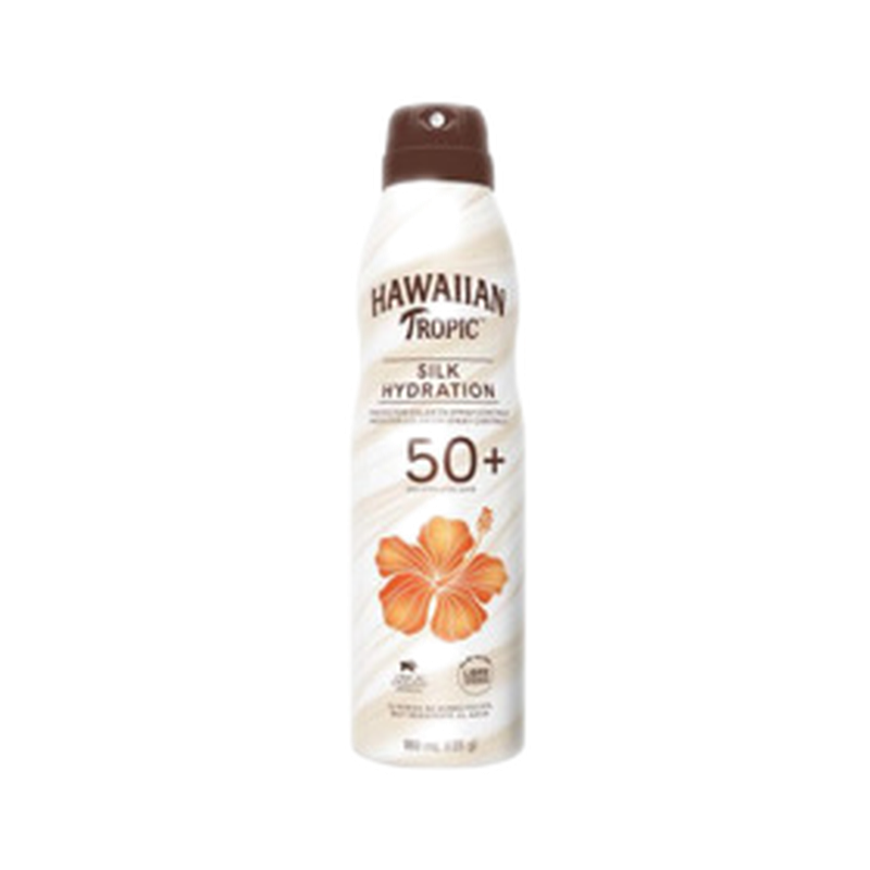 Hawaiian Silk Hydration Protector Solar En Spray Continuo 50 Fps [180 Ml]