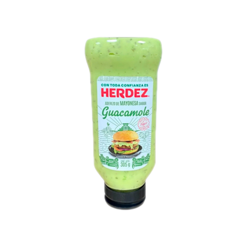 Aderezo De Mayonesa Herdez Sabor Guacamole 305 G