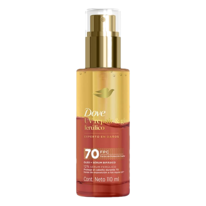 Sérum Bifásico Dove Uv Repair & Glow Ferúlico 110 Ml