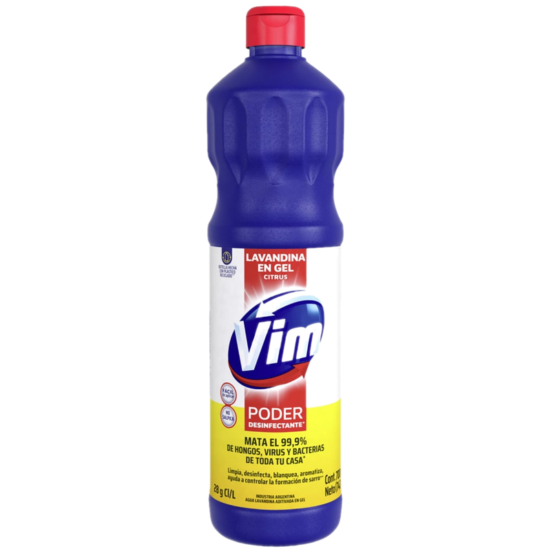 Lavandina Vim Gel Citrus 700 Ml