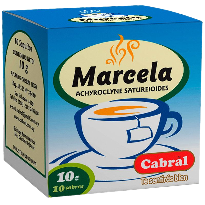 Té Cabral Marcela 10 Unidades