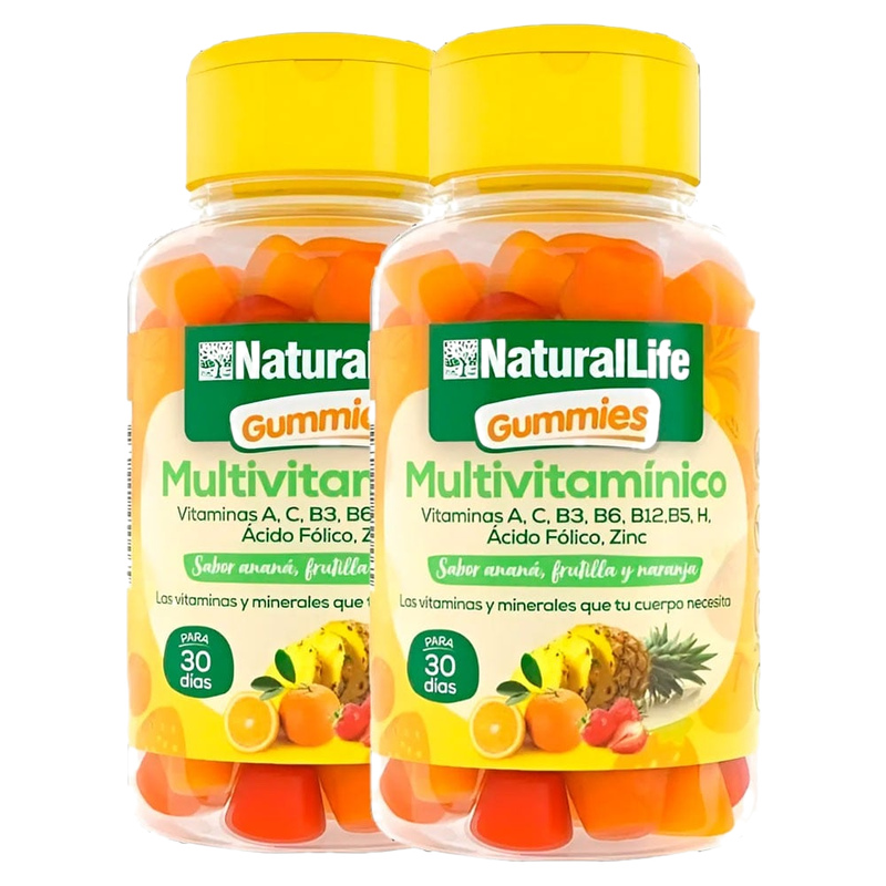 Multivitamínico Natural Life Gummies 2 Unidades