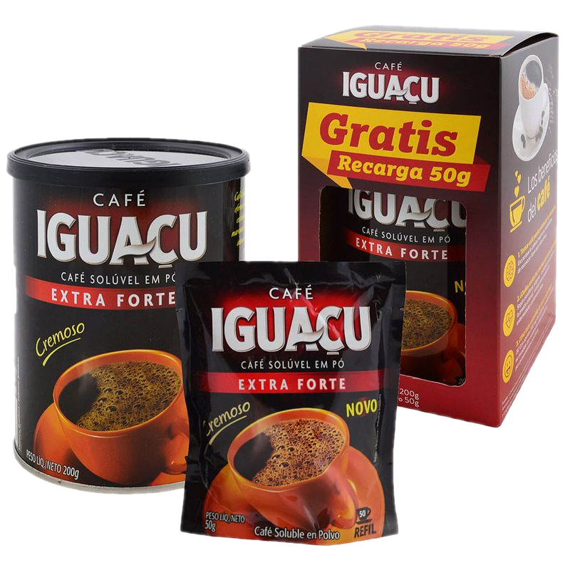 Café Iguaçu Extra Fuerte 200 G + Sachet 50 G