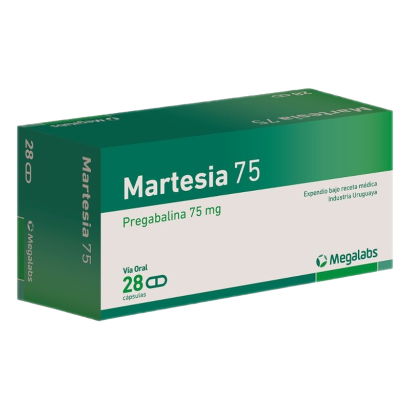 Martesia 75 Mg X 28 Cápsulas