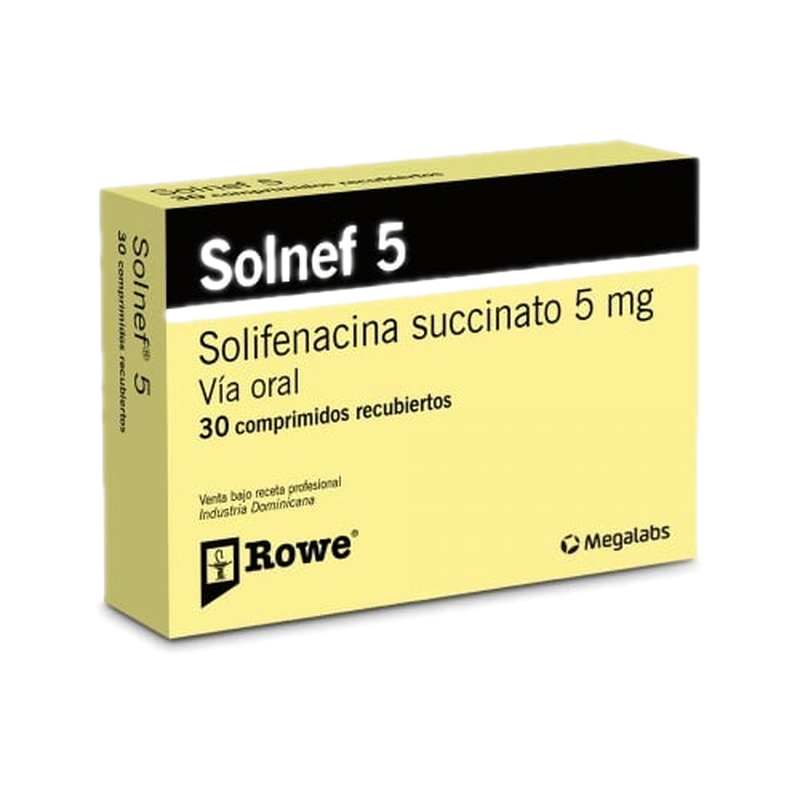 Solnef 5 Mg 30 Comprimidos