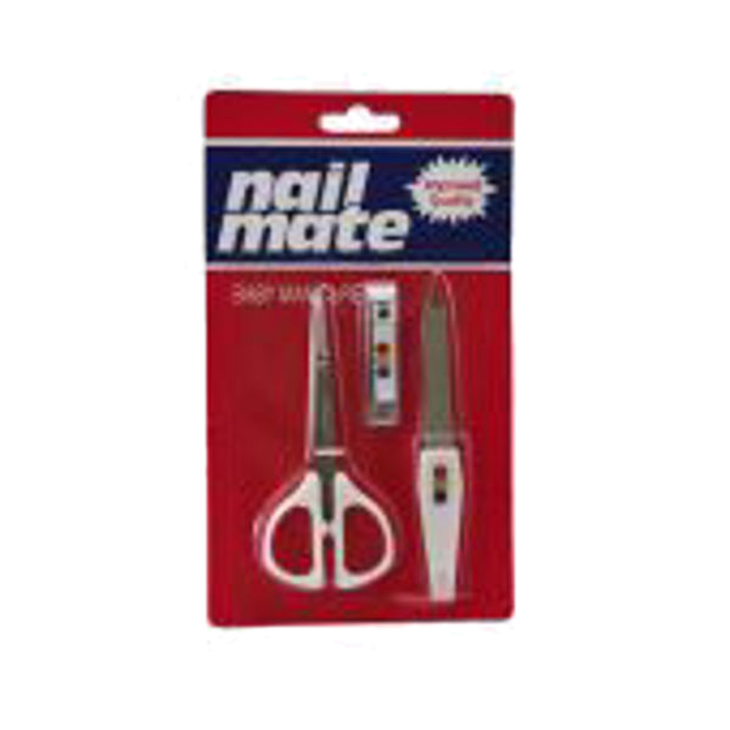 Nail Mate Set Bebe X 3 Piezas 808 ***