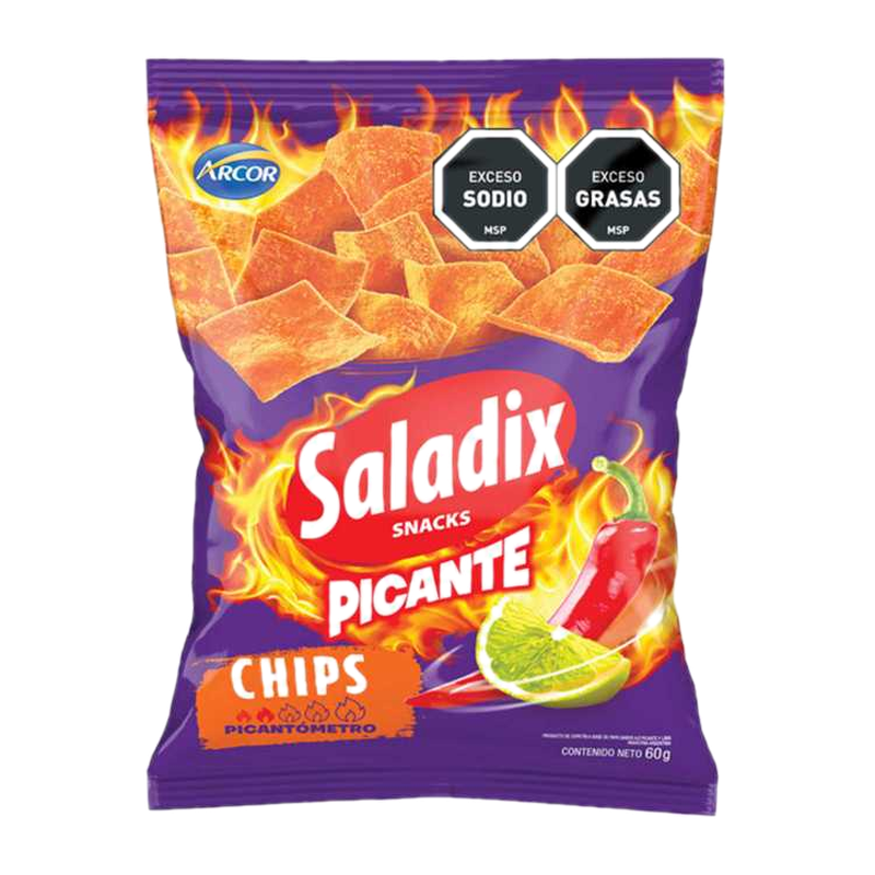 Galletita Saladix Chips Picante 60 G