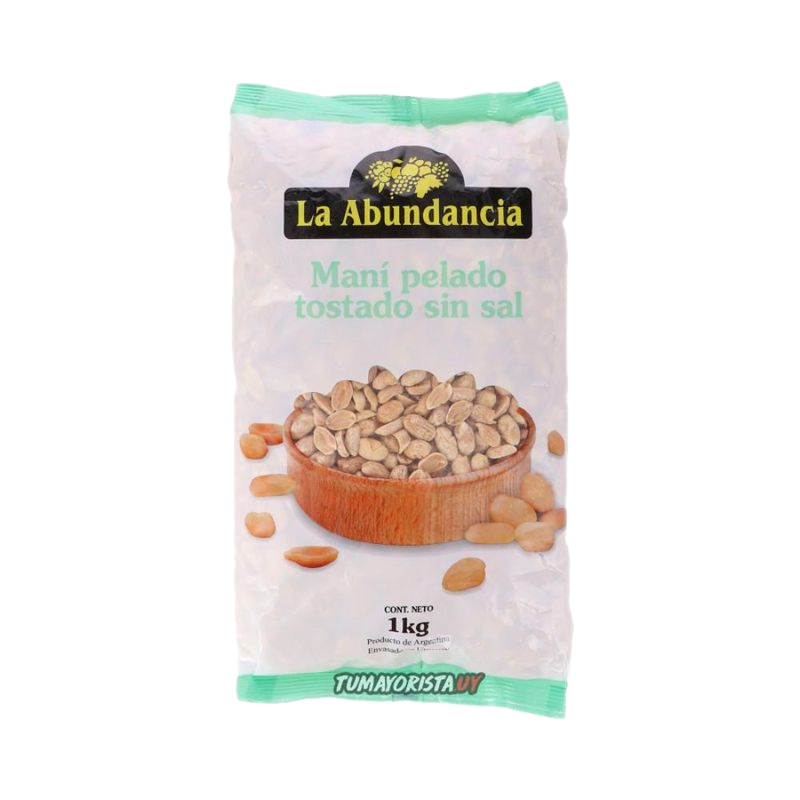Mani Tostado Sin Sal La Abundancia 150 G