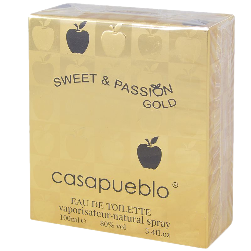 Eau De Toilette Casapueblo Sweet & Passion Gold 100 Ml