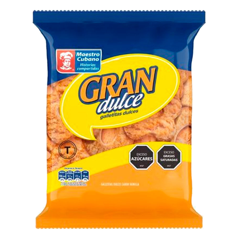 Galletas Gran Dulce Sabor Vainilla Maestro Cubano 400 G
