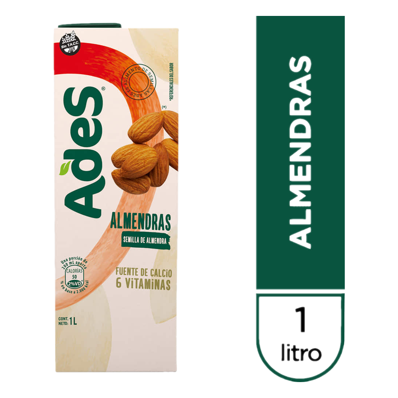 Bebida Ades De Almendras 1 L