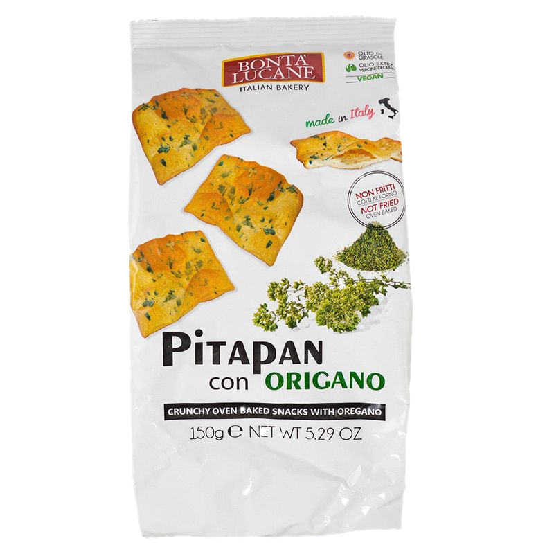 Snack Bonta Lucane Pitapan Con Orégano 150 G