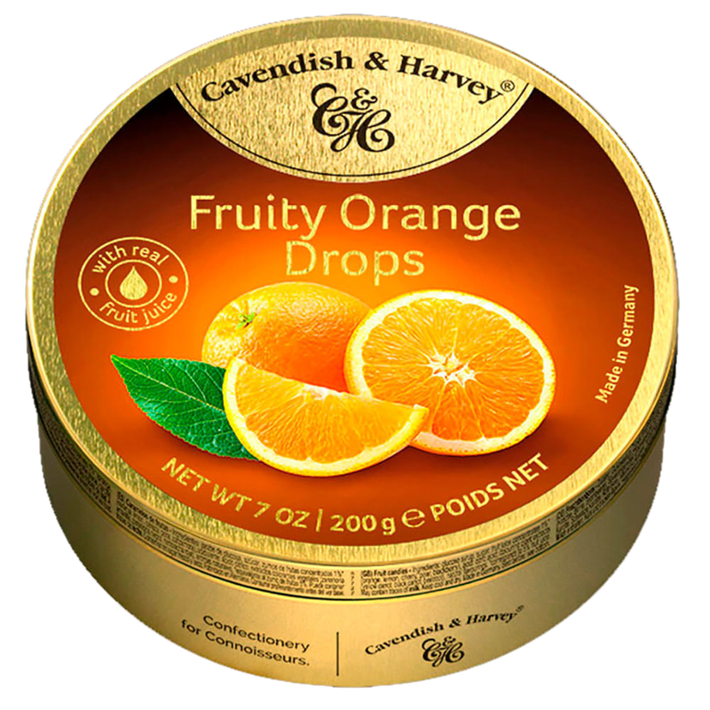 Caramelo Naranja Cavendish 200 G