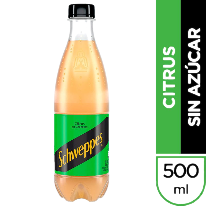 Refresco Schweppes Citrus Sin Azúcar 500 Ml