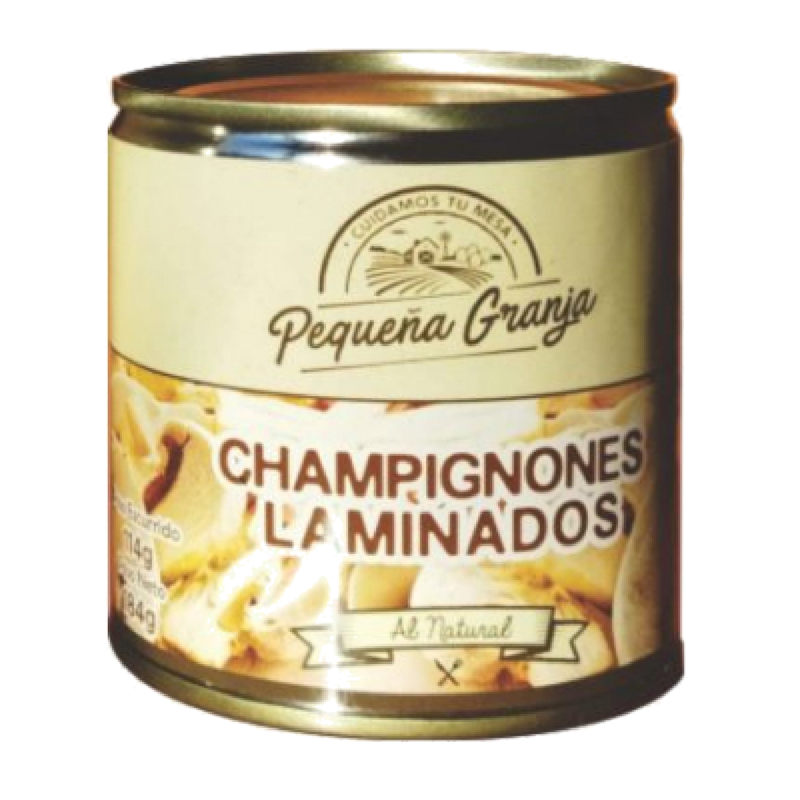 Champignones Laminados Pequeña Granja 184 G