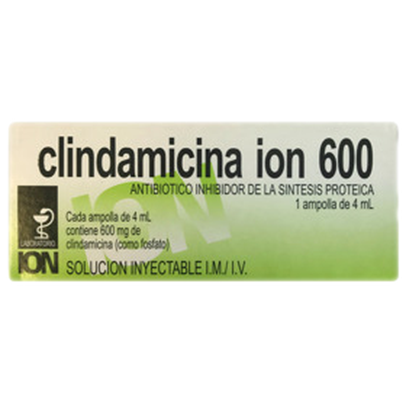 Clindamicina Ion Iny. 600 Mg [1 Amp.]