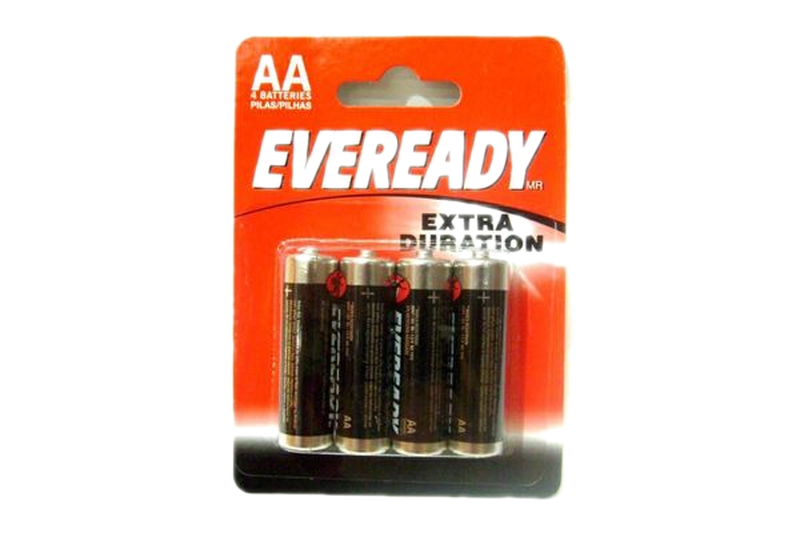 Pila Eveready Aa 4 Unidades