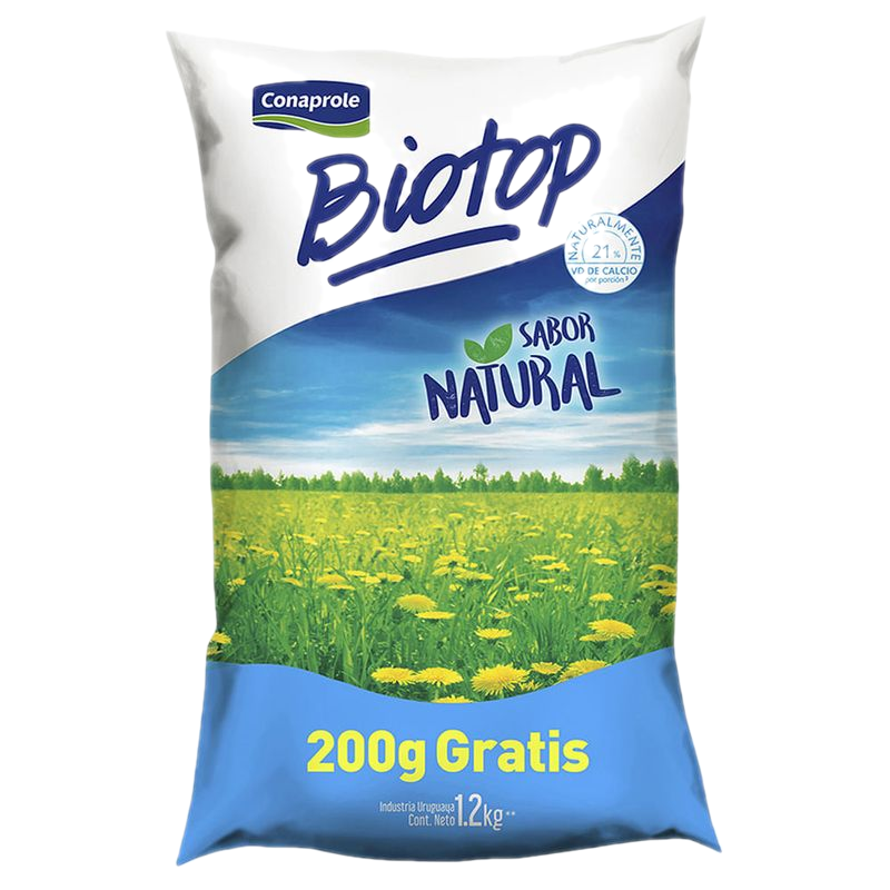 Yogur Biotop Natural 1.2 L