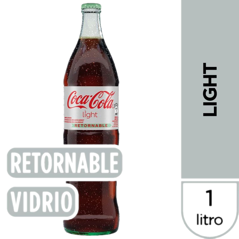 Refresco Coca Cola Light 1 L Retornable