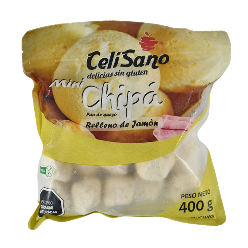 Mini Pan De Queso Chipá Con Jamón 400 G