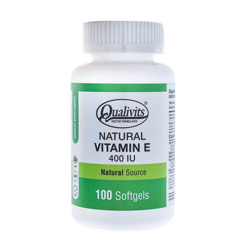 Vitamina E Qualivits 400 I.u. 100 Cápsulas Blandas