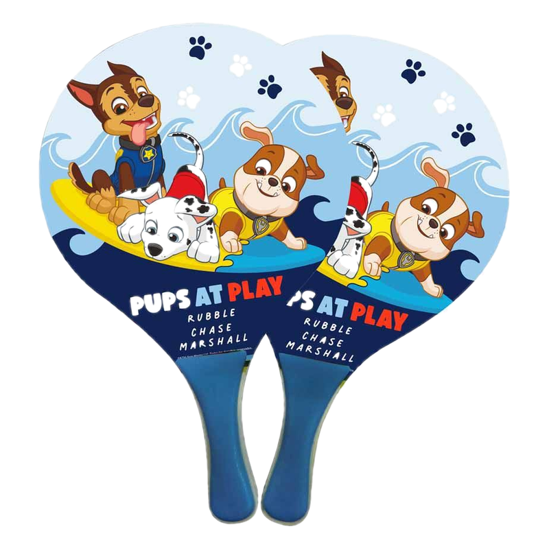 Set Paletas De Ping Pong + Pelota Paw Patrol