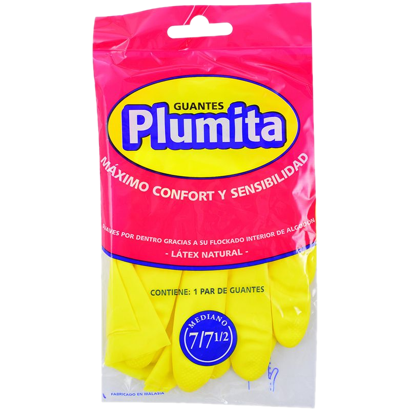 Guantes Plumita Mediano N° 7