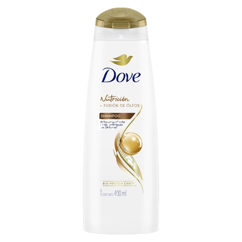 Shampoo Dove Óleo Nutrición 400 Ml