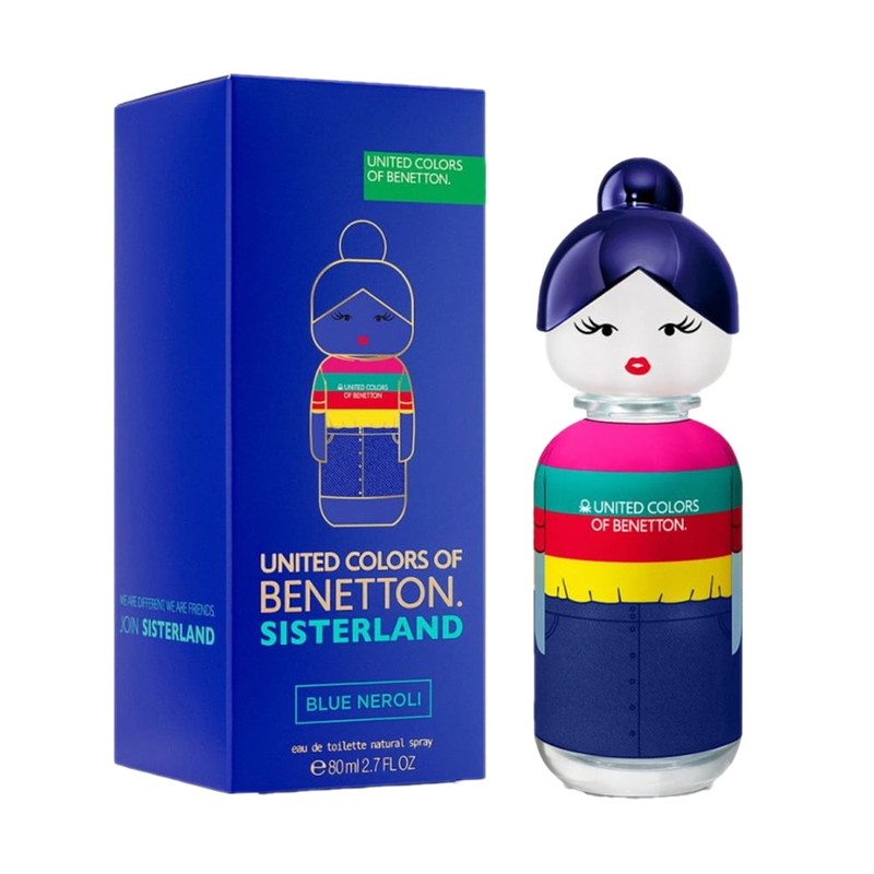 Perfume Benetton Sisterland Blue Neroli Femme Edt 80 Ml