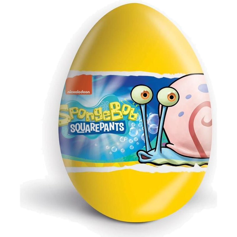 Huevo De Chocolate Zaini Bob Esponja 1 Unidad
