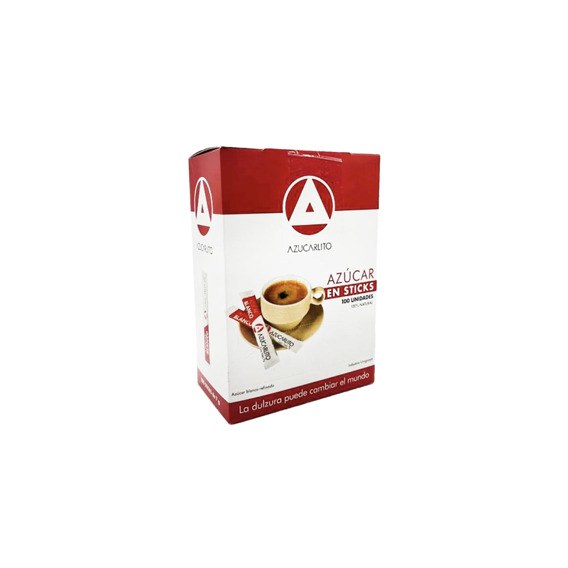 Azucar Azucarlito 100 Stick 7 G Cada Uno